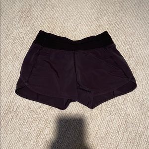 Black relay racer ivivva shorts